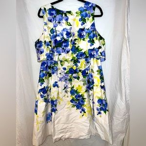 Ralph Lauren white/floral dress